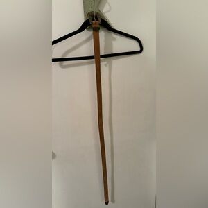 Free People Brown Suede Cowboy Buckle Belt Skinny